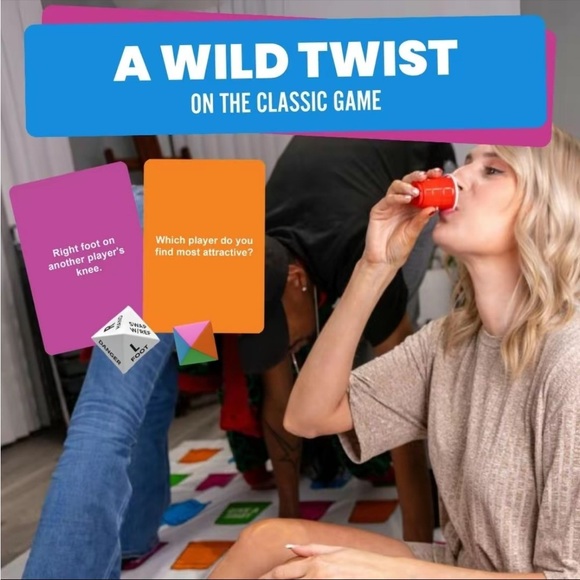 Do or Drink Intwisticated - Party Game with Twists and Tangles -NIB - Picture 6 of 8